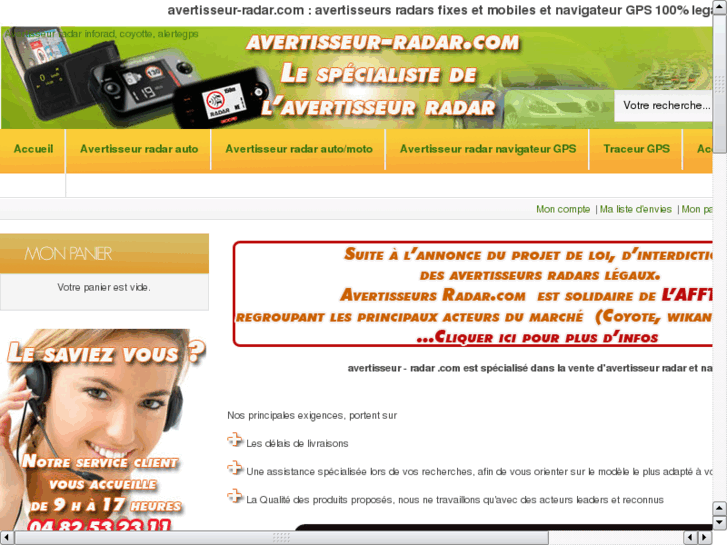 www.avertisseurderadar.com