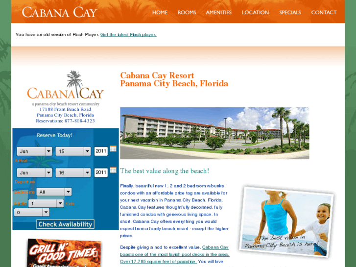 www.cabanacaypcbeach.com