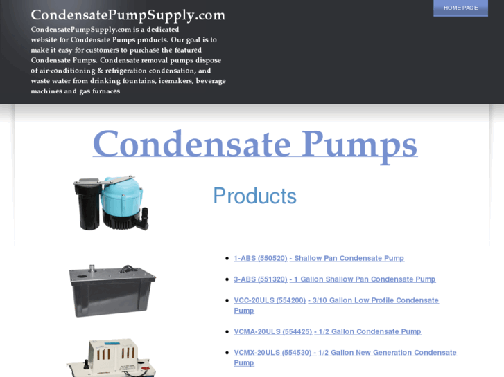 www.condensatepumpsupply.com