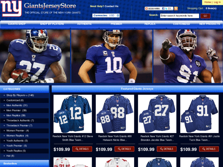 www.giantsjerseystore.com