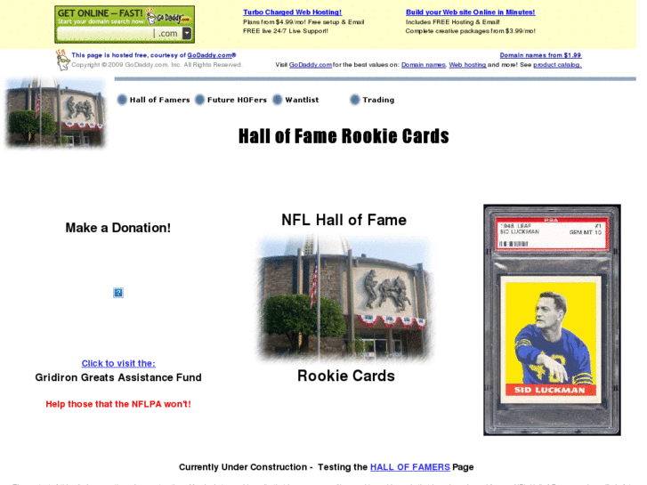 www.halloffamerookiecards.com