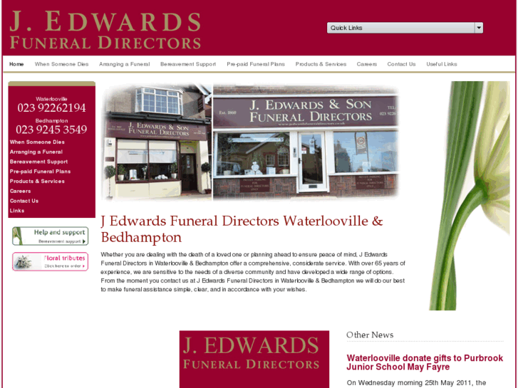www.jedwardsfuneraldirectors.com