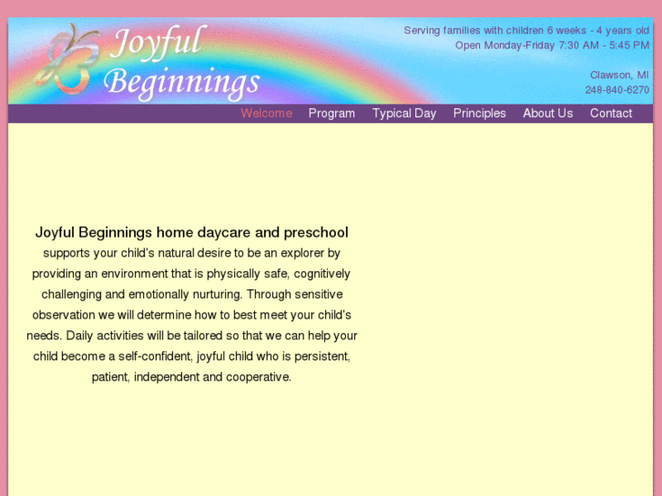 www.joyfulbeginningsdaycare.com