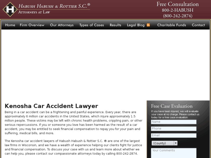 www.kenoshacaraccidentlawyer.com