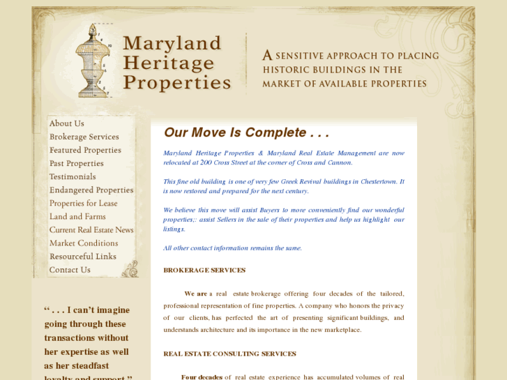 www.marylandheritageproperties.com