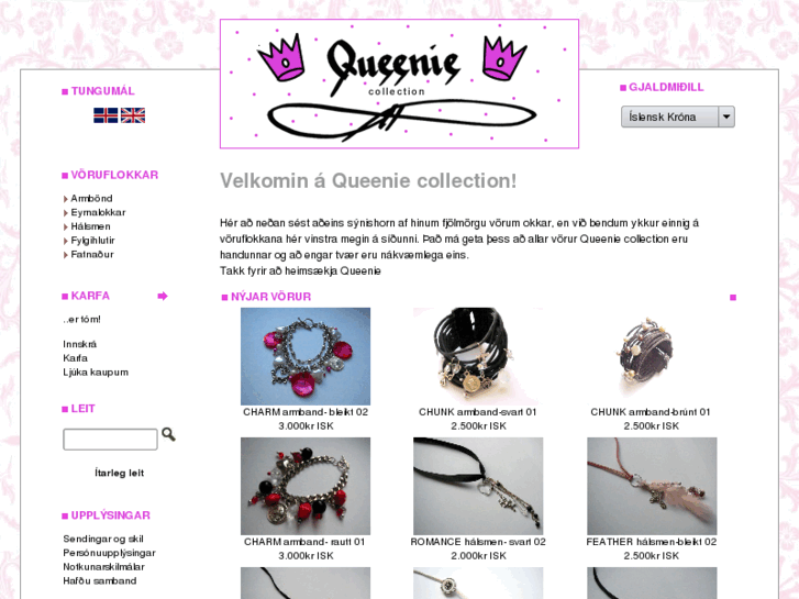 www.queeniecollection.com