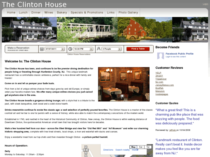 www.theclintonhouse.com