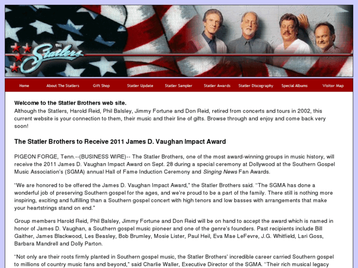 www.thestatlerbrothers.com