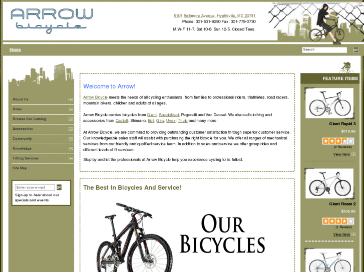 www.arrowbicycle.com