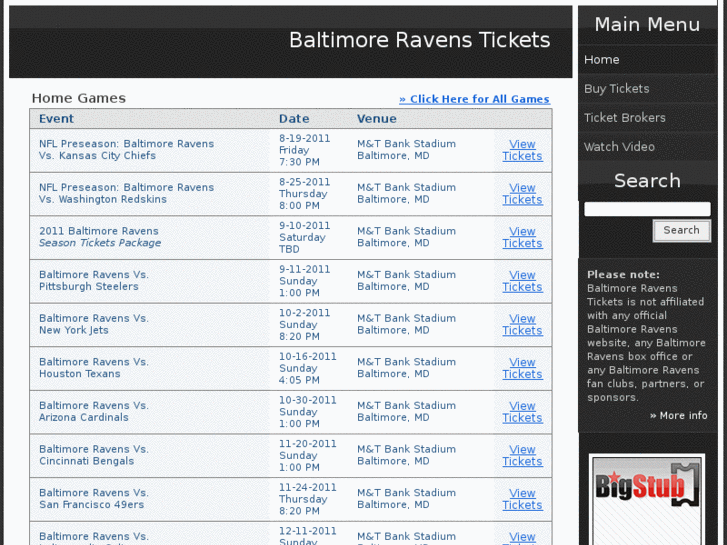 www.baltimoreravenstickets.biz