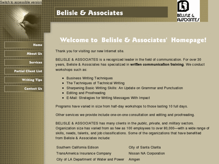 www.belisleassociates.com