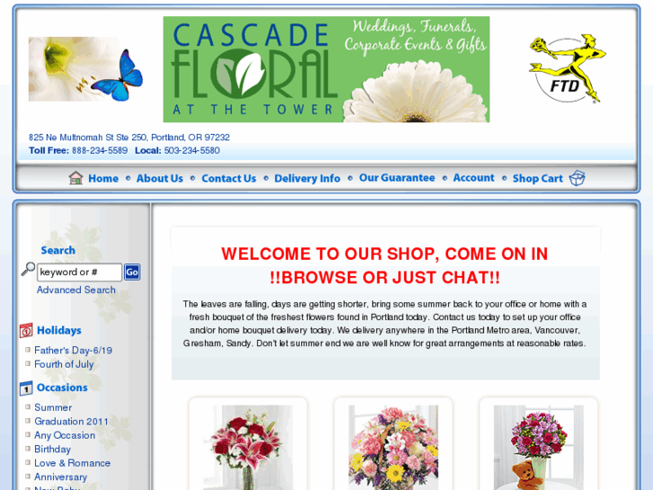 www.cascadefloralportland.com