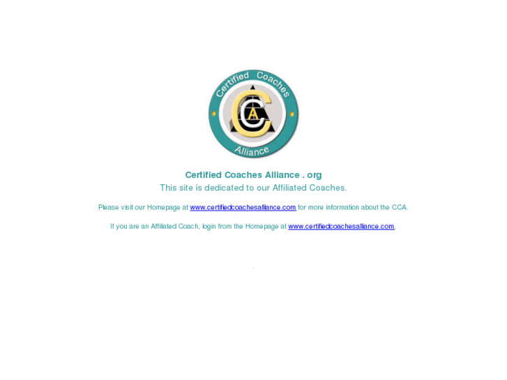 www.certifiedcoachesalliance.org