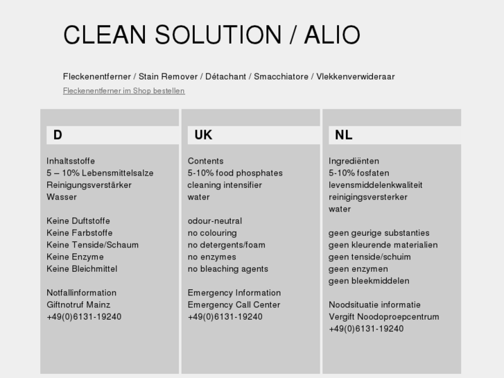 www.clean-solution.info