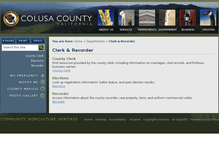 www.colusacountyclerk.com