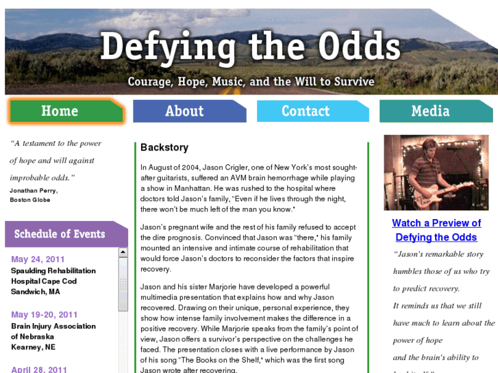 www.defyingtheodds.net