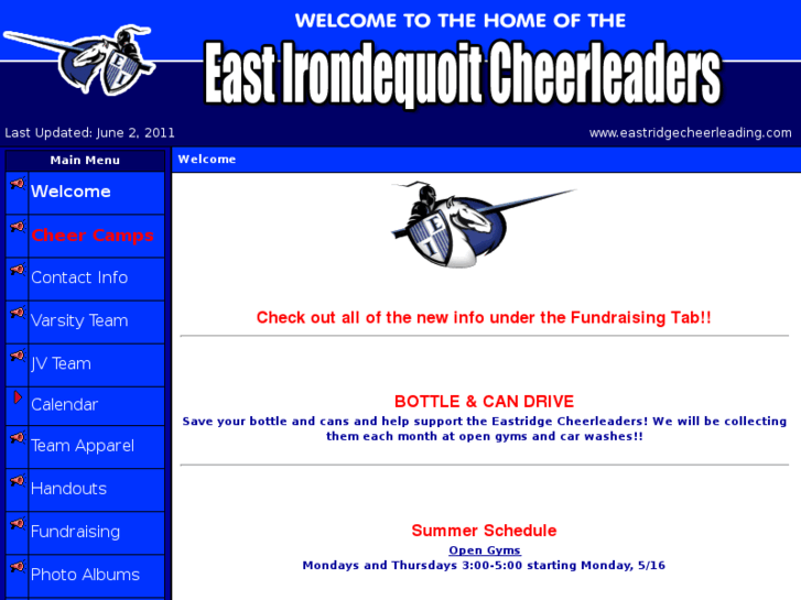 www.eastridgecheerleading.com