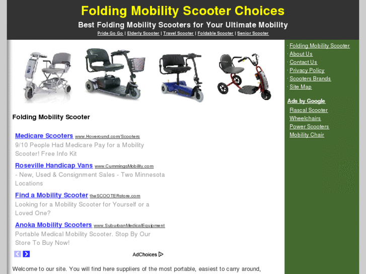 www.foldingmobilityscooter.com