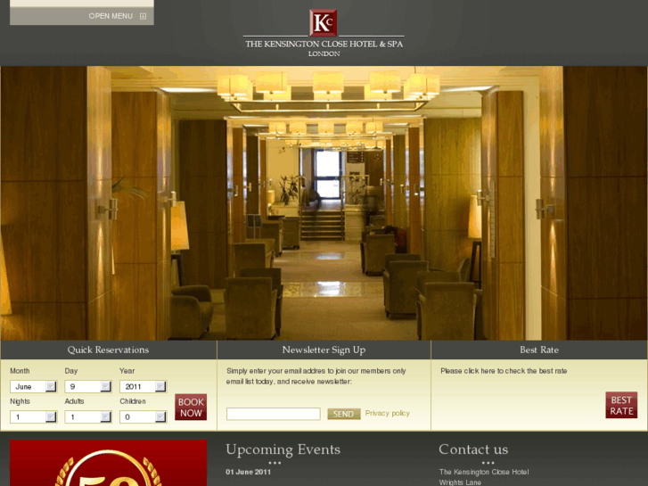 www.kensingtonclosehotel.com