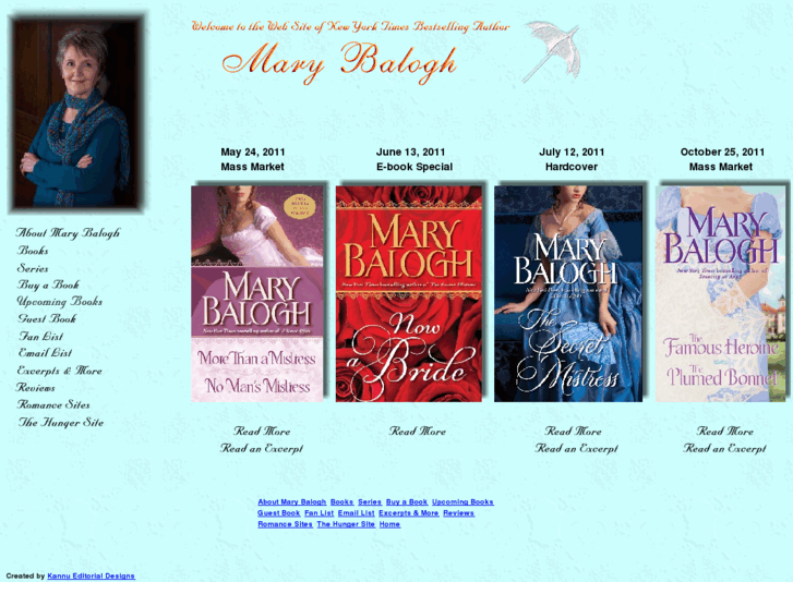 www.marybalogh.com