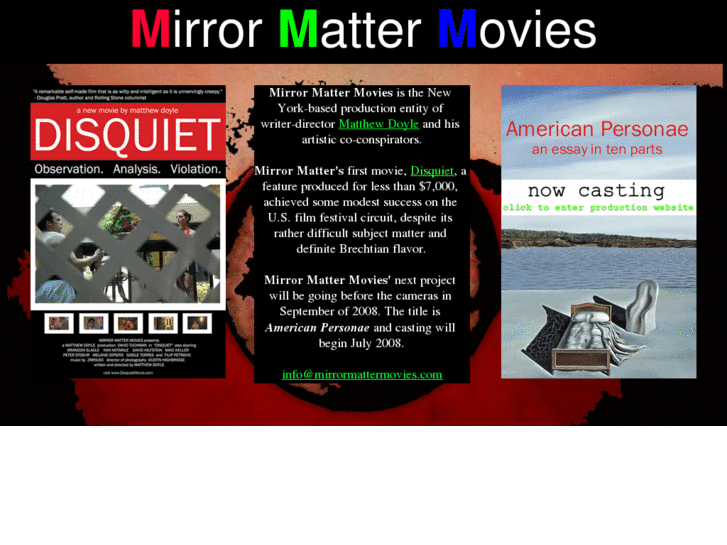 www.mirrormattermovies.com