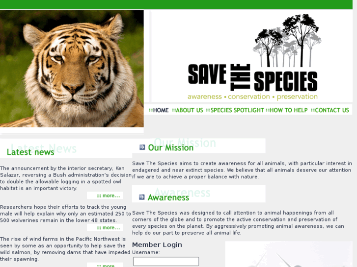 www.savethespecies.org