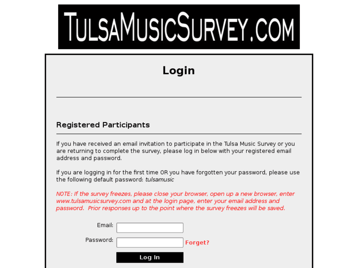 www.tulsamusicsurvey.com