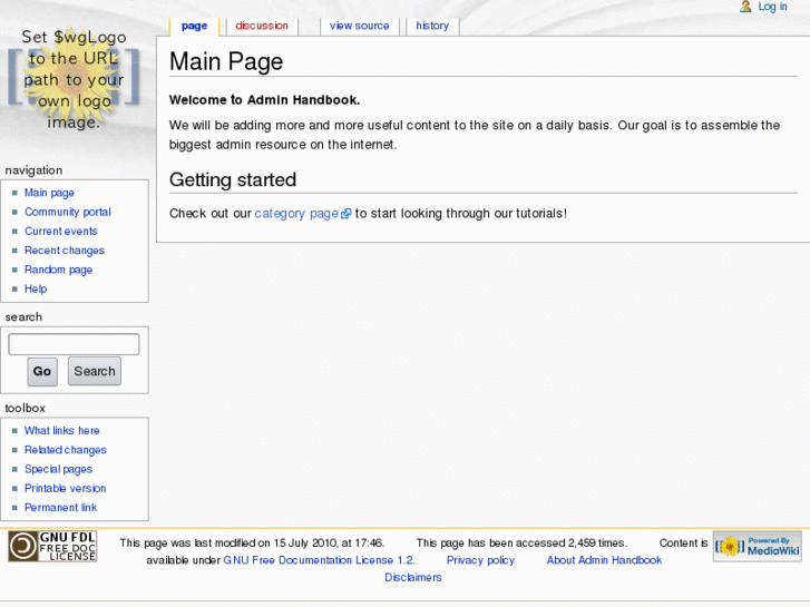 www.adminhandbook.net