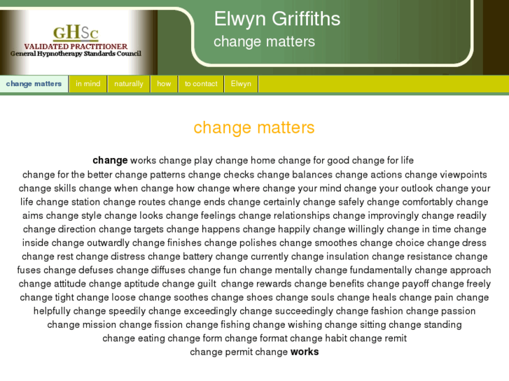www.changematters.info