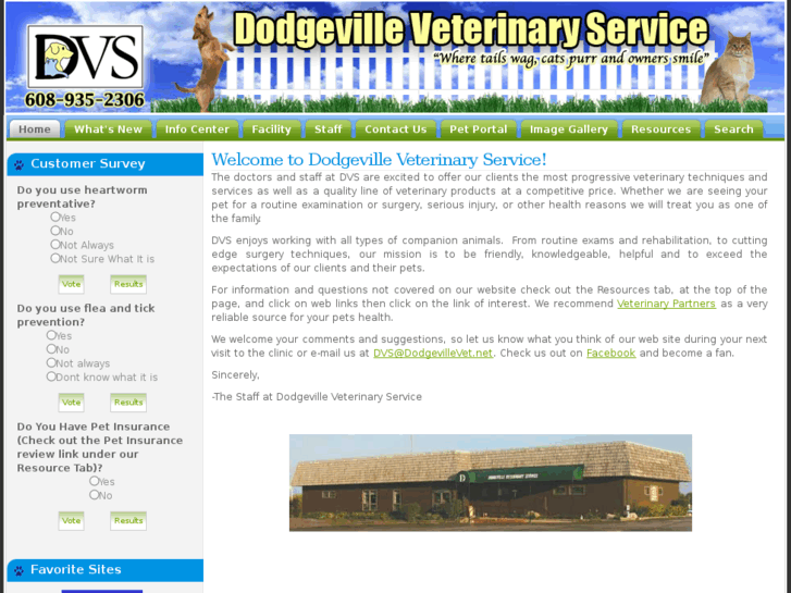 www.dodgevillevet.com