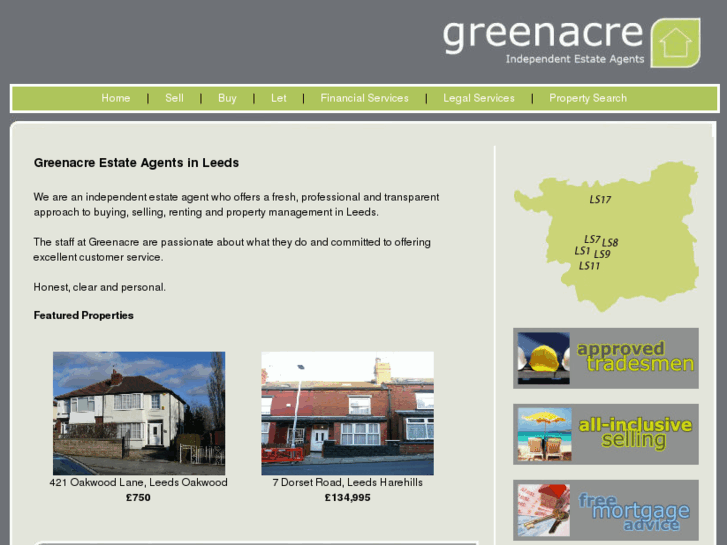 www.greenacreestateagents.com