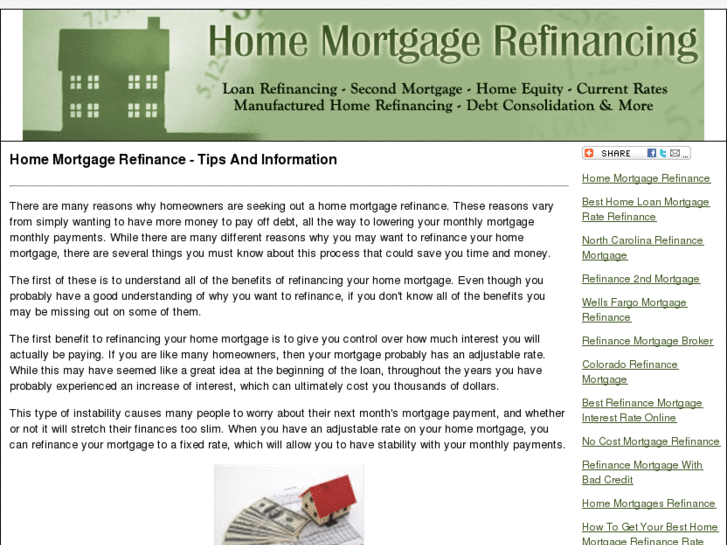 www.homemortgagerefinancetips.net