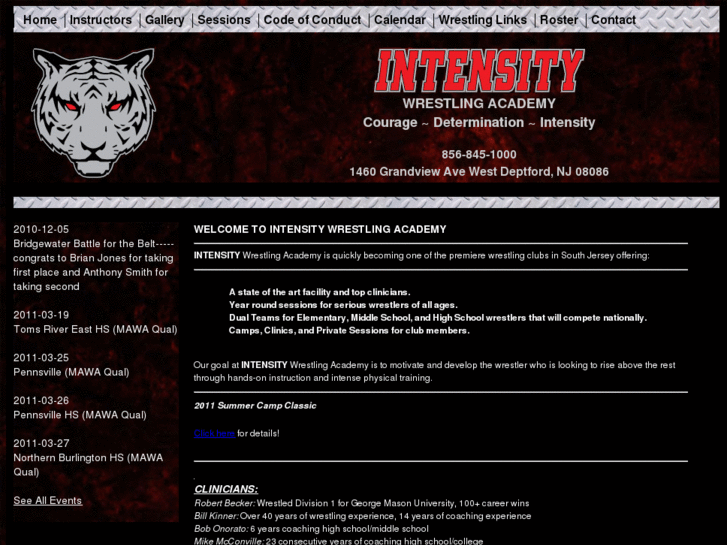 www.intensitywrestlingacademy.com