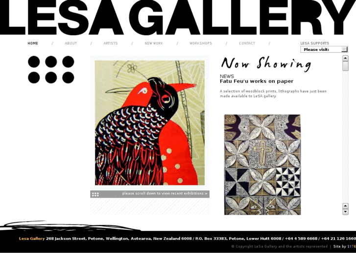 www.lesagallery.com