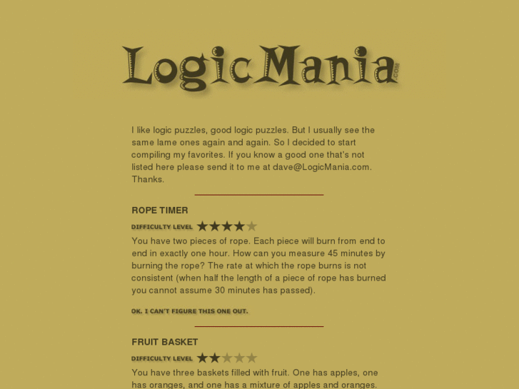 www.logicmania.com