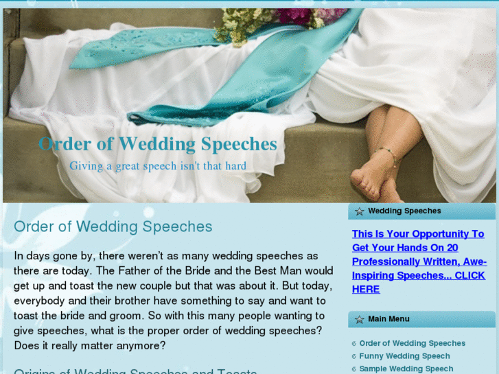 www.orderofweddingspeeches.com