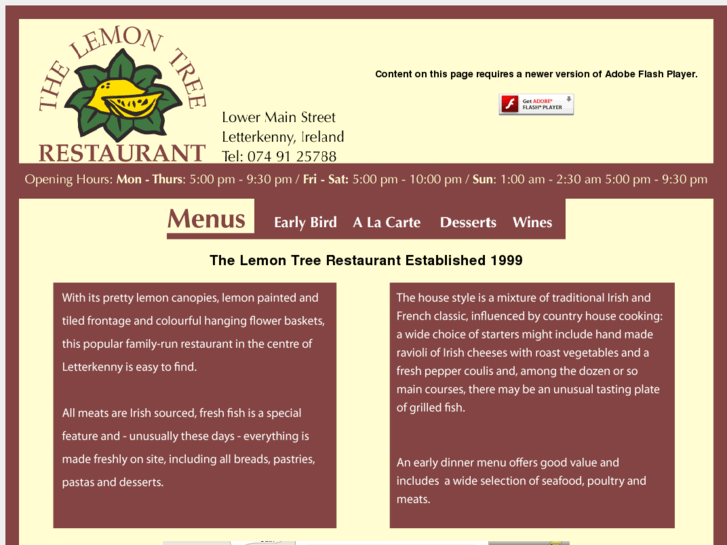 www.thelemontreerestaurant.com