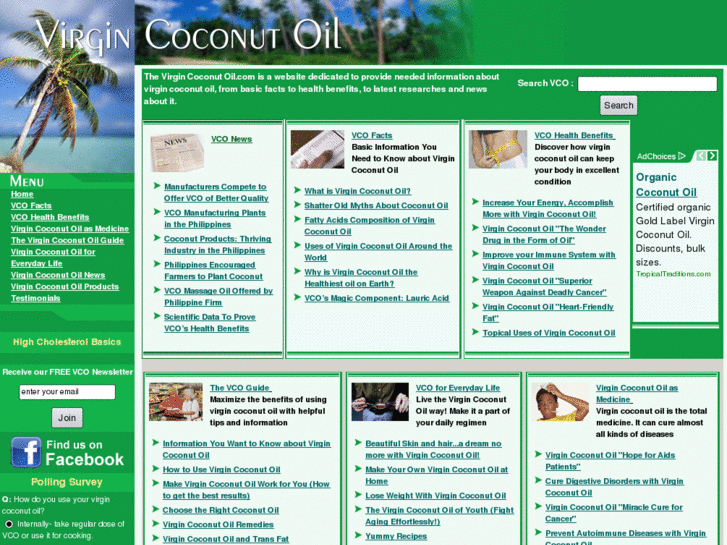 www.thevirgincoconutoil.com