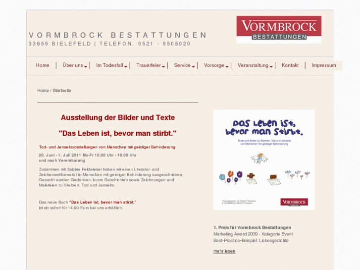 www.vormbrock-bestattungen.com