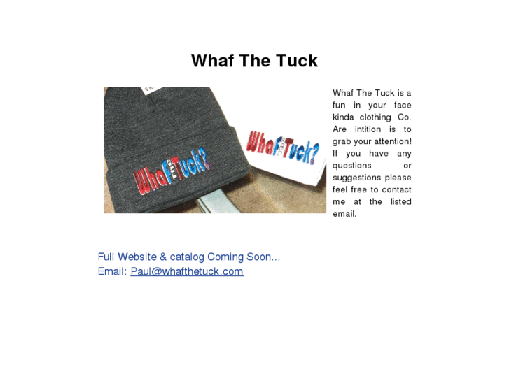 www.whafthetuck.com