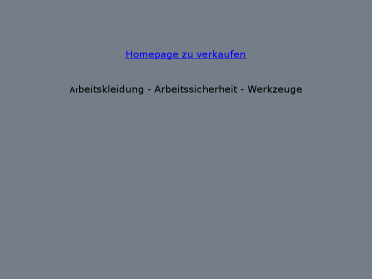 www.arbeitskleidung-sicherheit-werkzeug.de