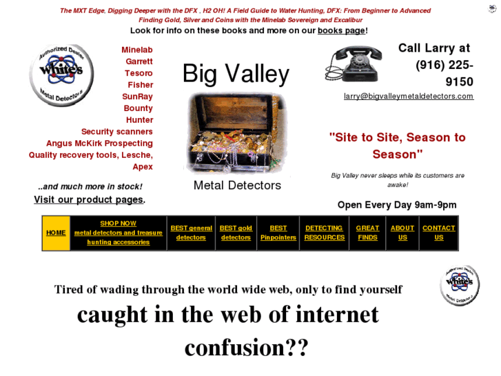 www.bigvalleymetaldetectors.com