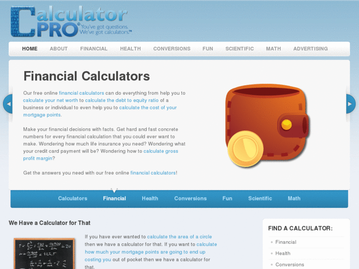 www.calculatorpro.com