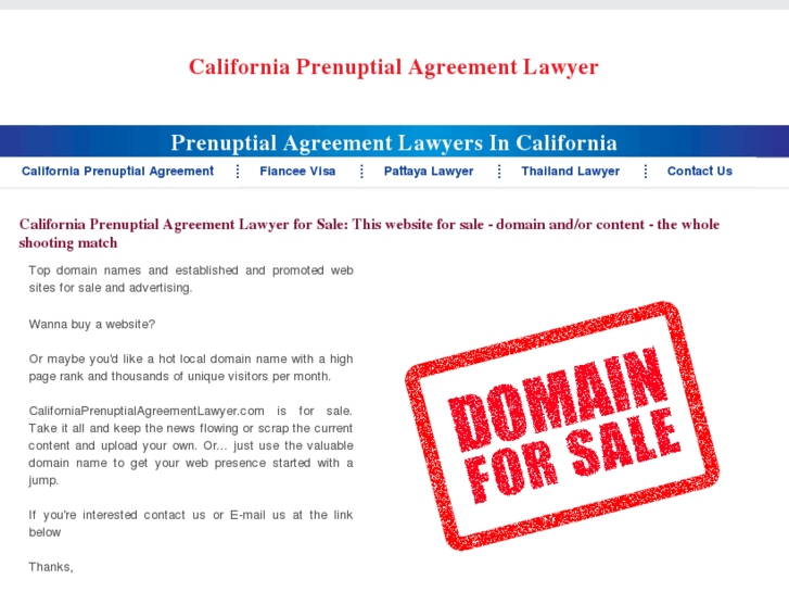 www.californiaprenuptialagreementlawyer.com