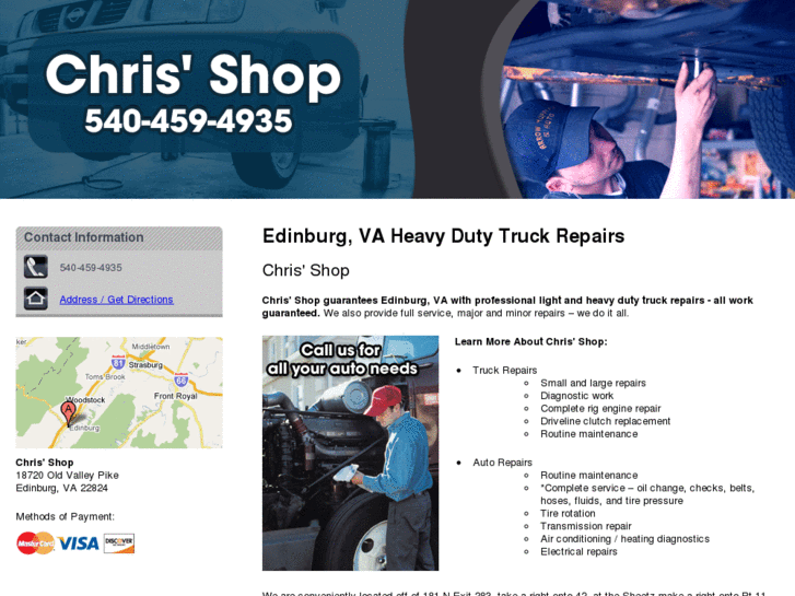 www.chrisrepairshop.com