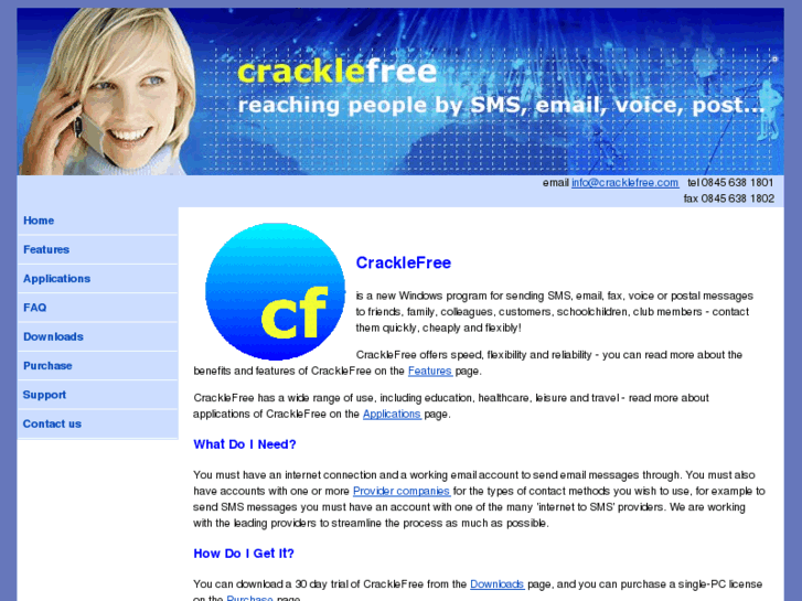www.crackle-free.com