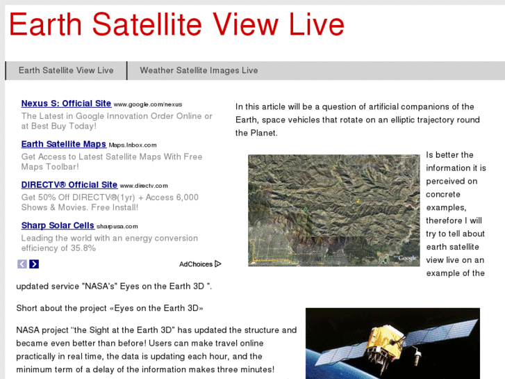 www.earthsatelliteviewlive.com