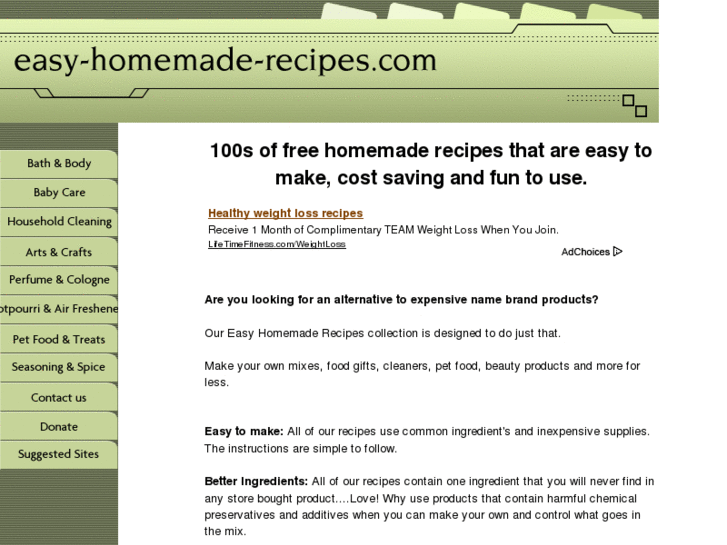 www.easy-homemade-recipes.com