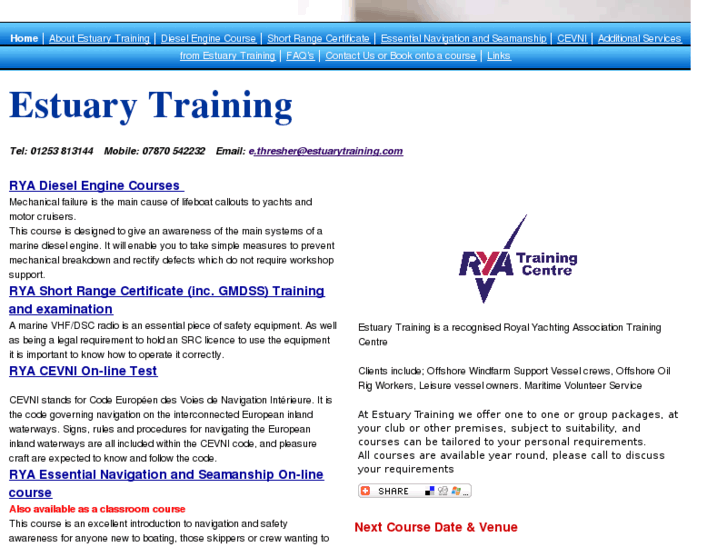 www.estuarytraining.com