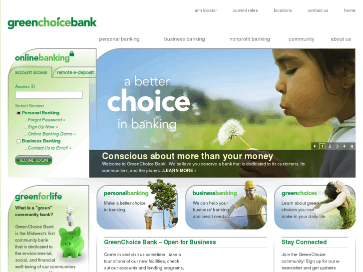 www.greenchoicebank.com